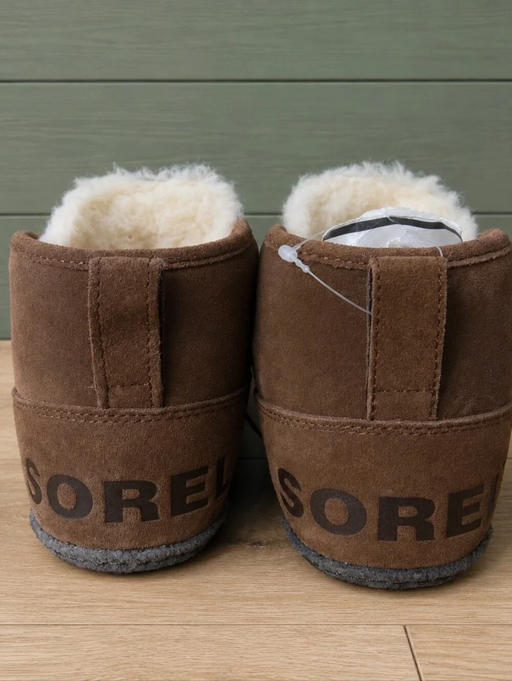 SOREL Manawan ll Moc Slipper Brown Mens Sz 9 NWT